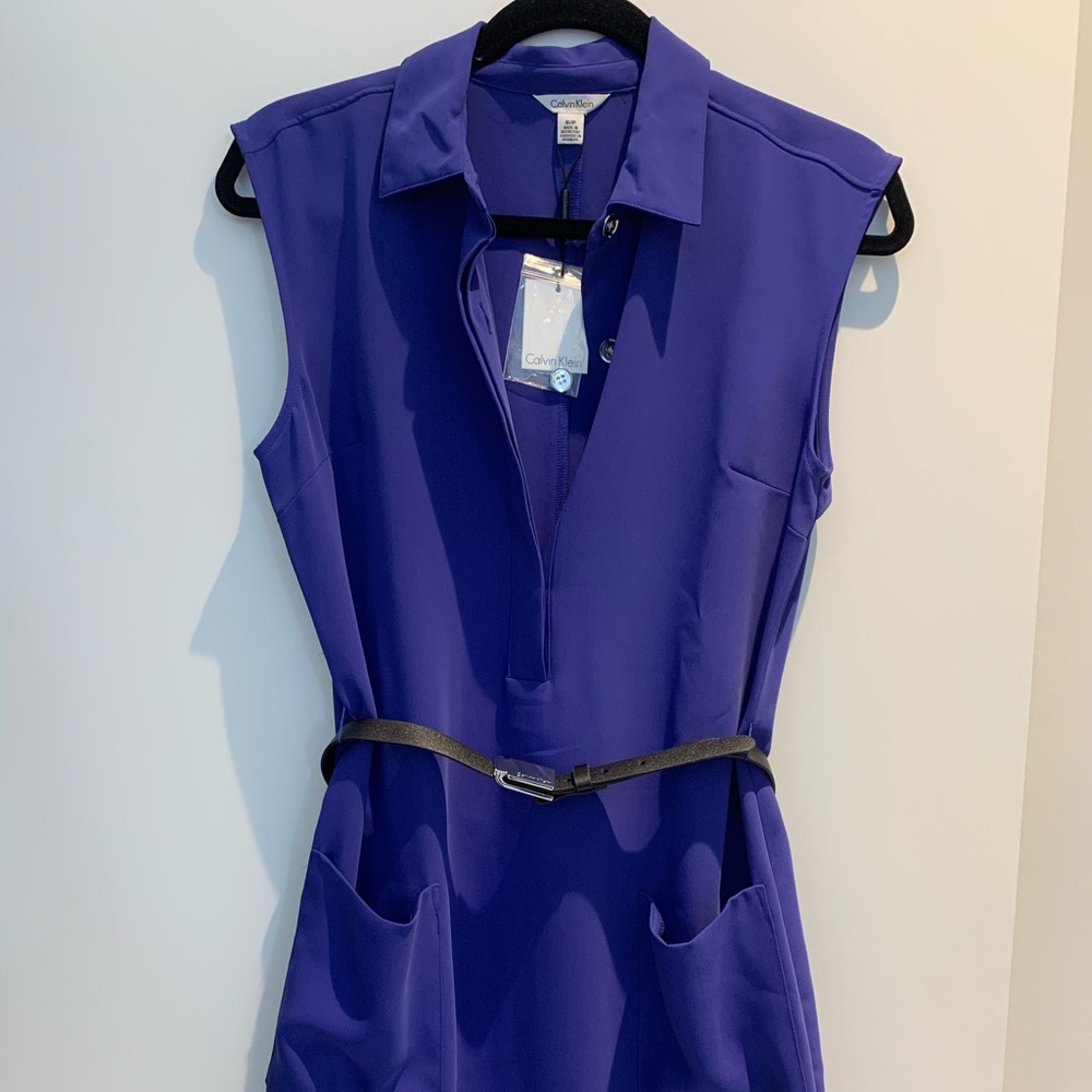 NWT. Calvin Klein dress. Size S 4-6.